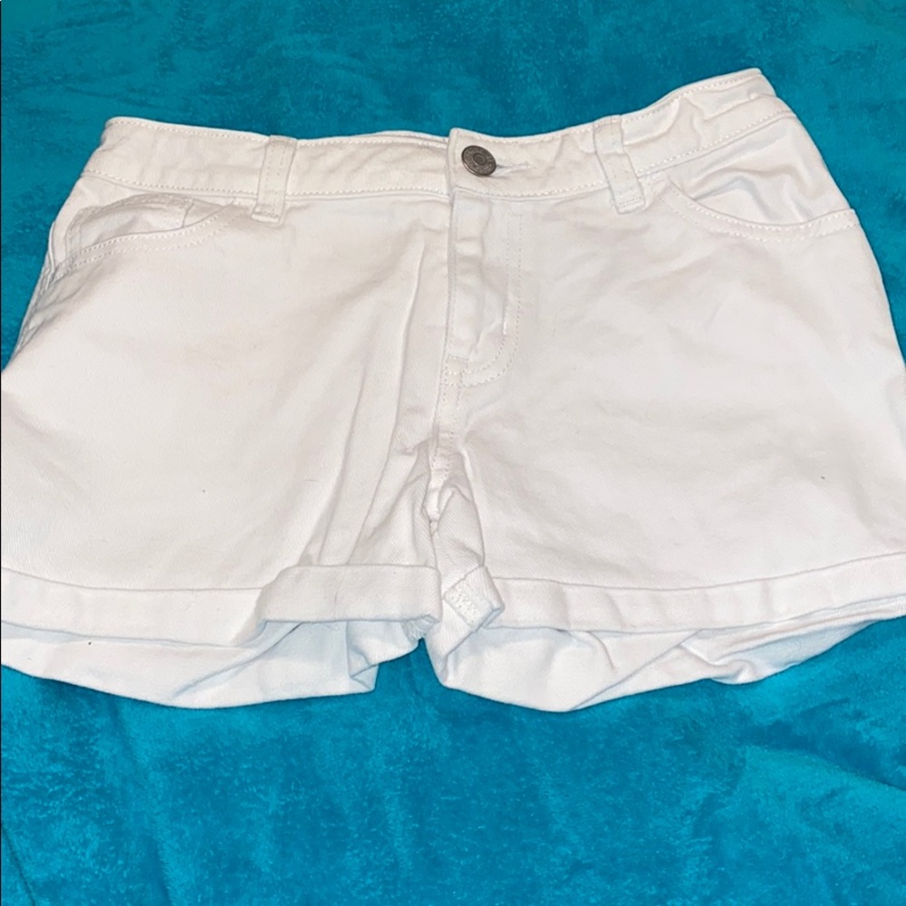 White shorts